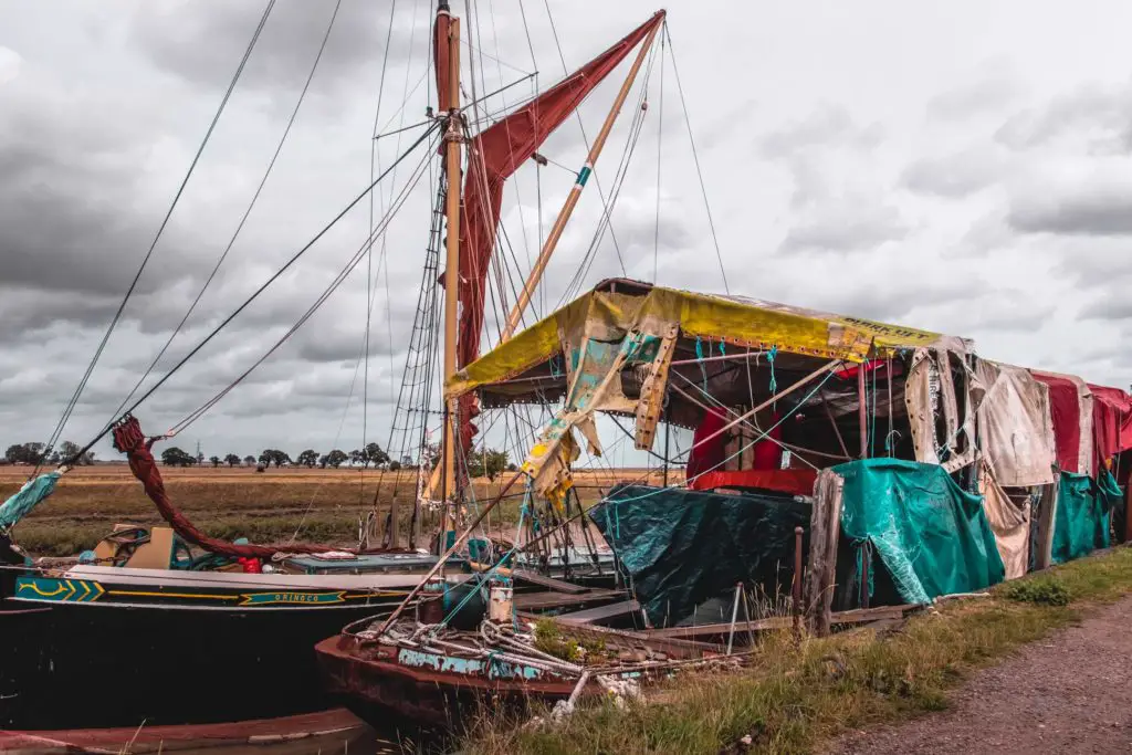 A couple of boats which look to need some TLC.