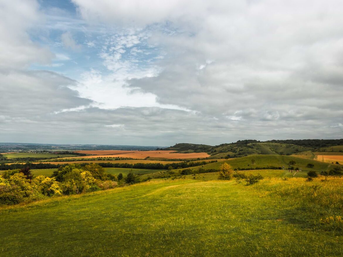 Ivinghoe Beacon Circular Walk: From Tring - She walks in England