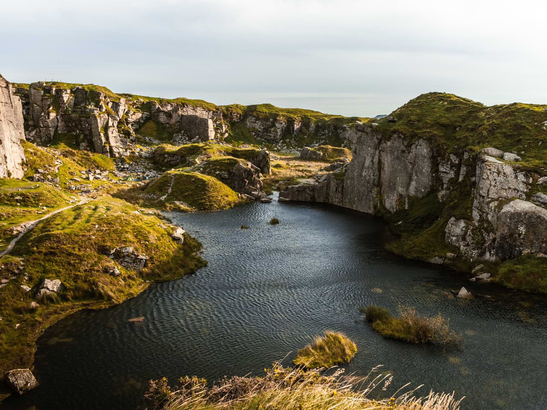 Walk To The Breathtaking Foggintor Quarry In Dartmoor National Park ...