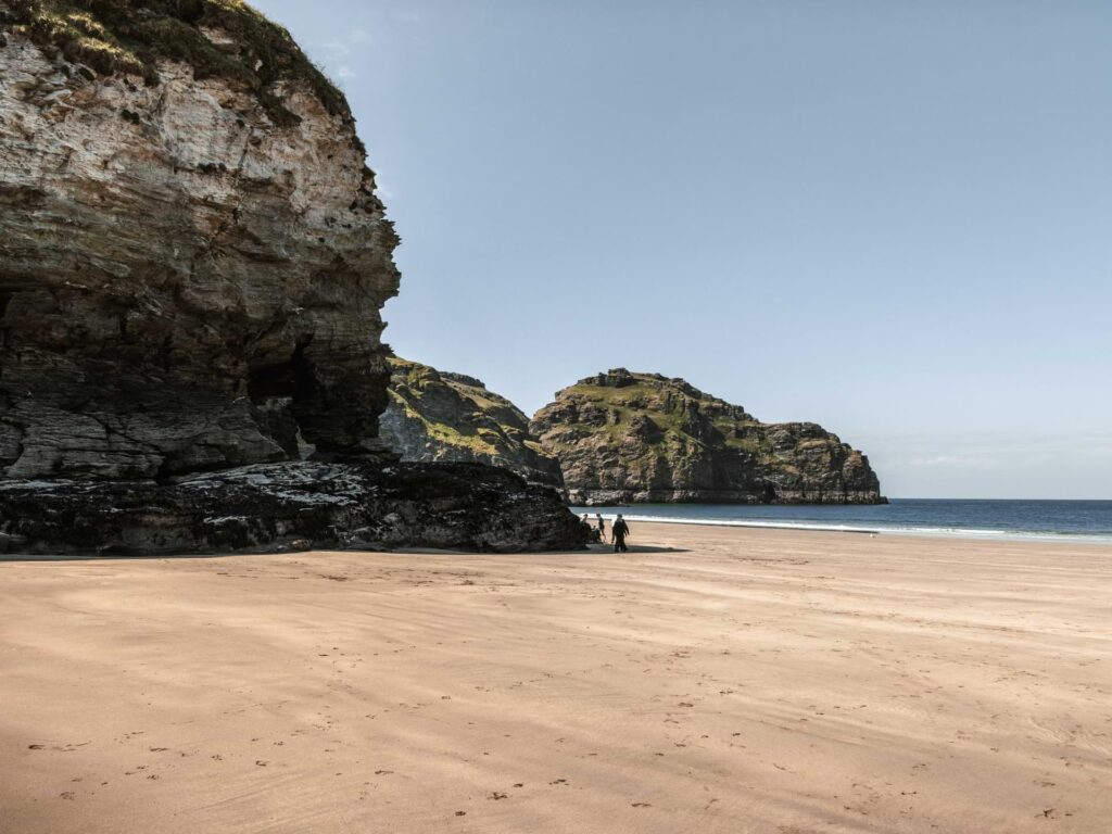 A Magical Coastal Walk From Tintagel To Bossiney She walks in