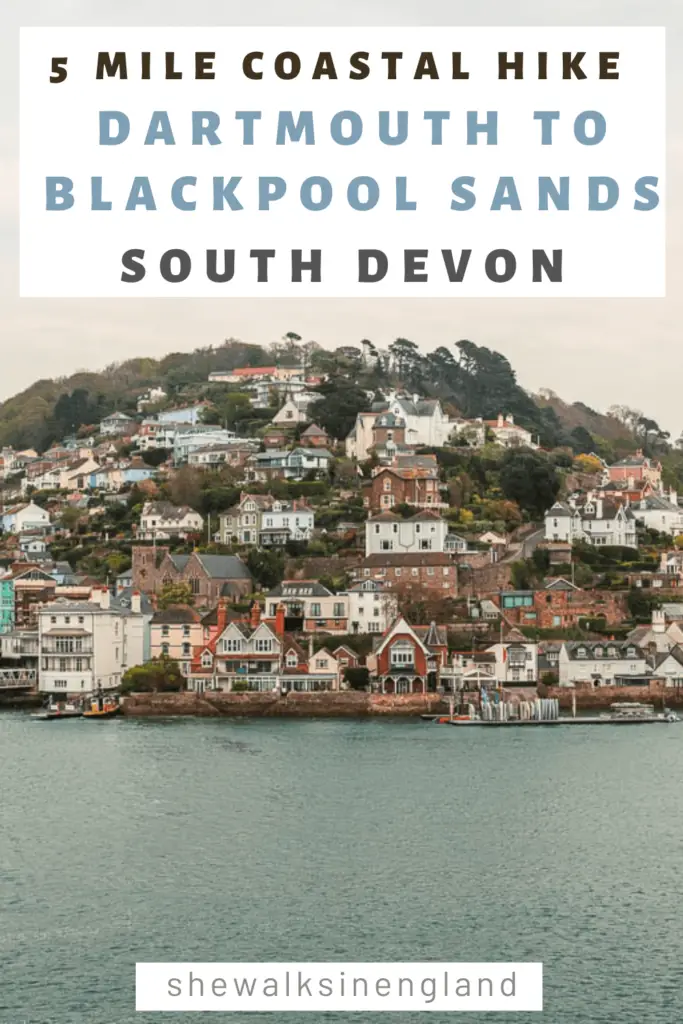 Dartmouth to Blackpool Sands walk guide in south devon.