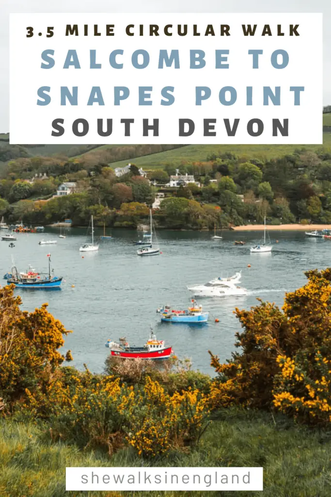 Salcombe to Snapes Point circular walk guide, South Devon