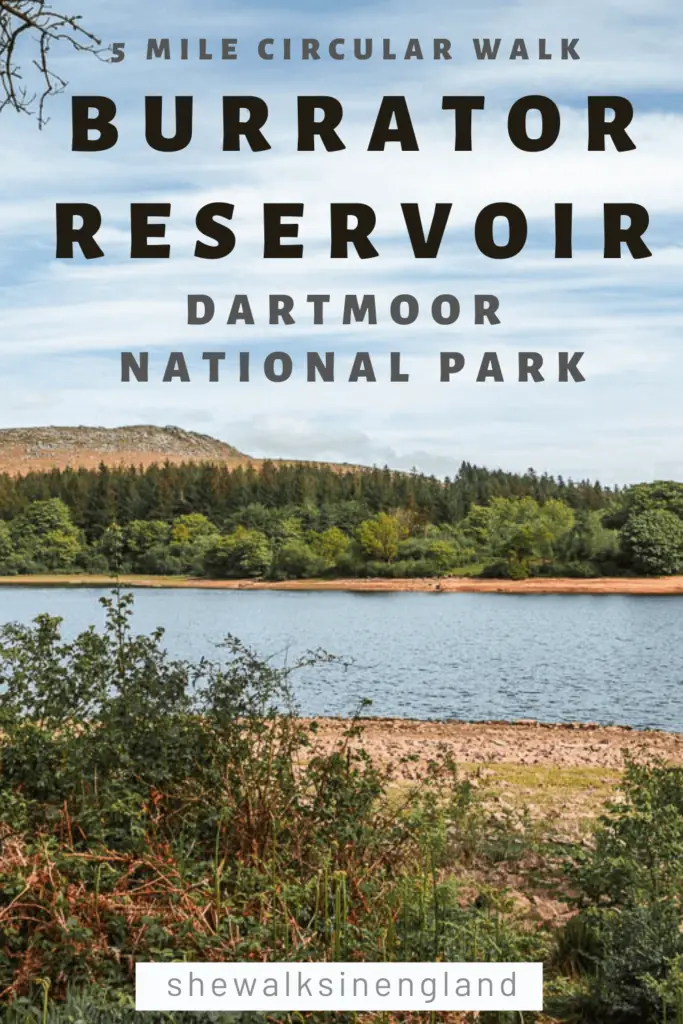 burrator reservoir circular walk guide, Dartmoor national park
