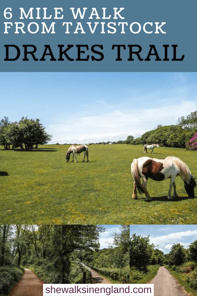 Drakes Trail walk guide, tavistock 