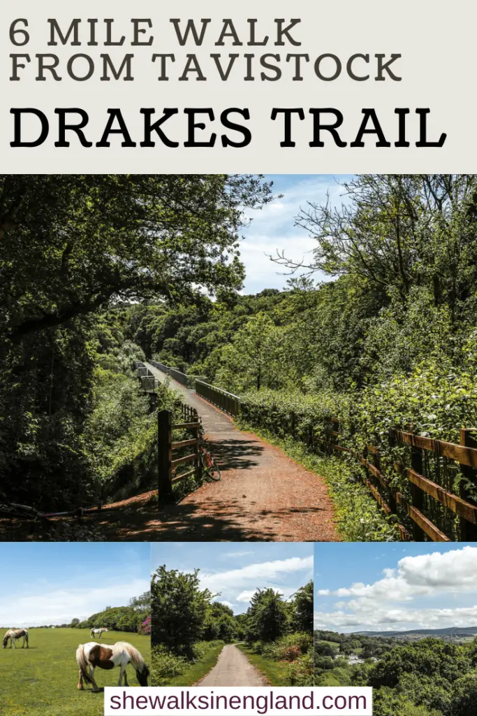 Drakes Trail walk guide, tavistock 