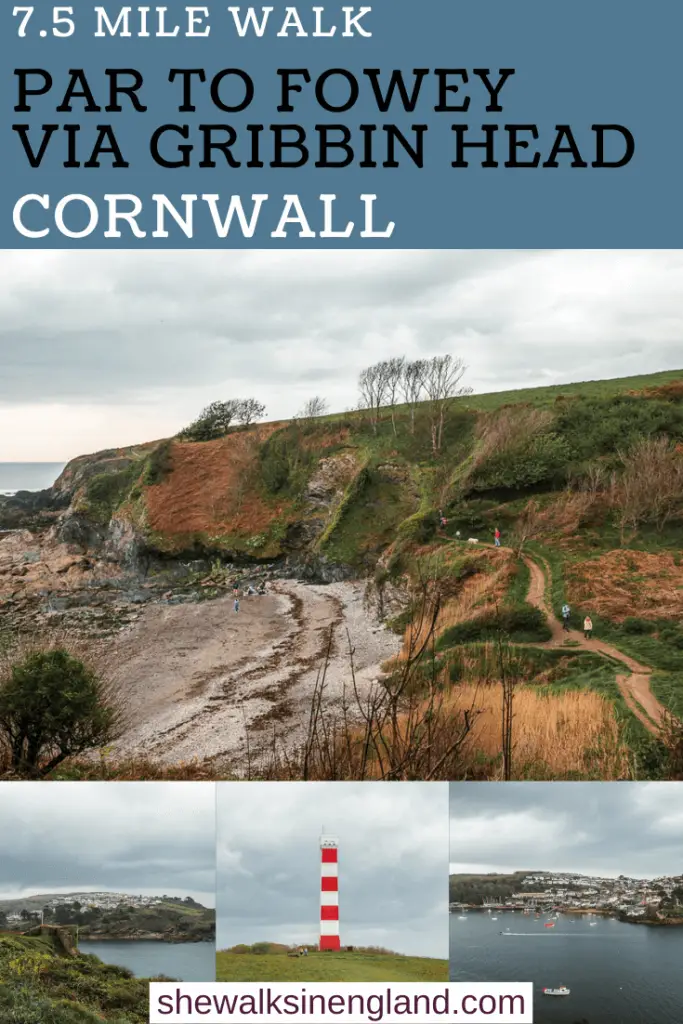 Par to Fowey coastal walk guide, Cornwall 