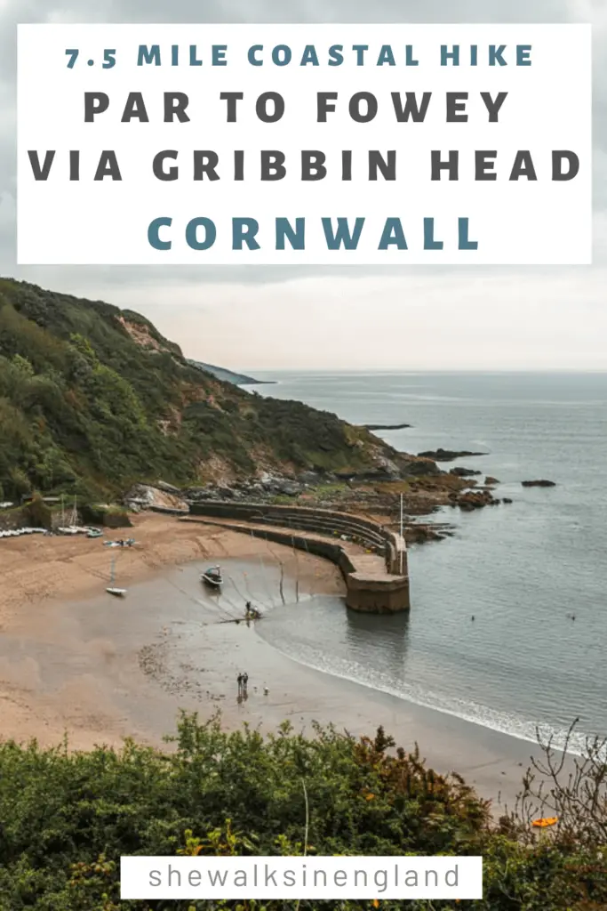 Par to Fowey coastal walk guide, Cornwall 