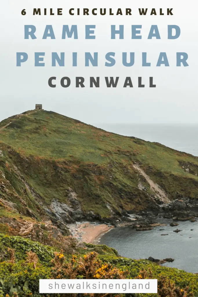 Rame Head Peninsular walk guide, East Cornwall.