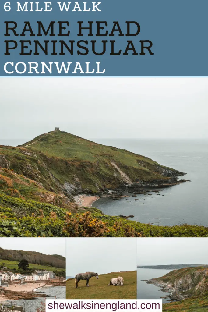 Rame Head Peninsular walk guide, East Cornwall.