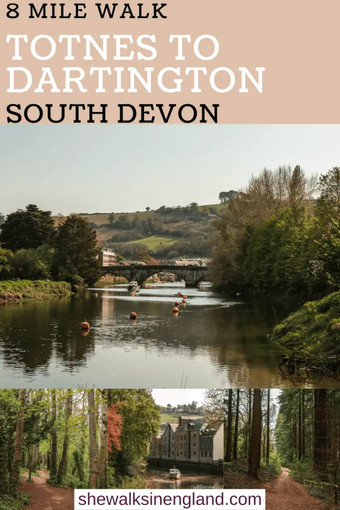 Totnes to Dartington river walk guide, south devon