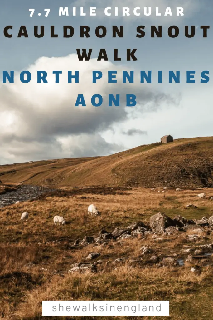 Cauldron Snout walk guide, in the North Pennines, England.