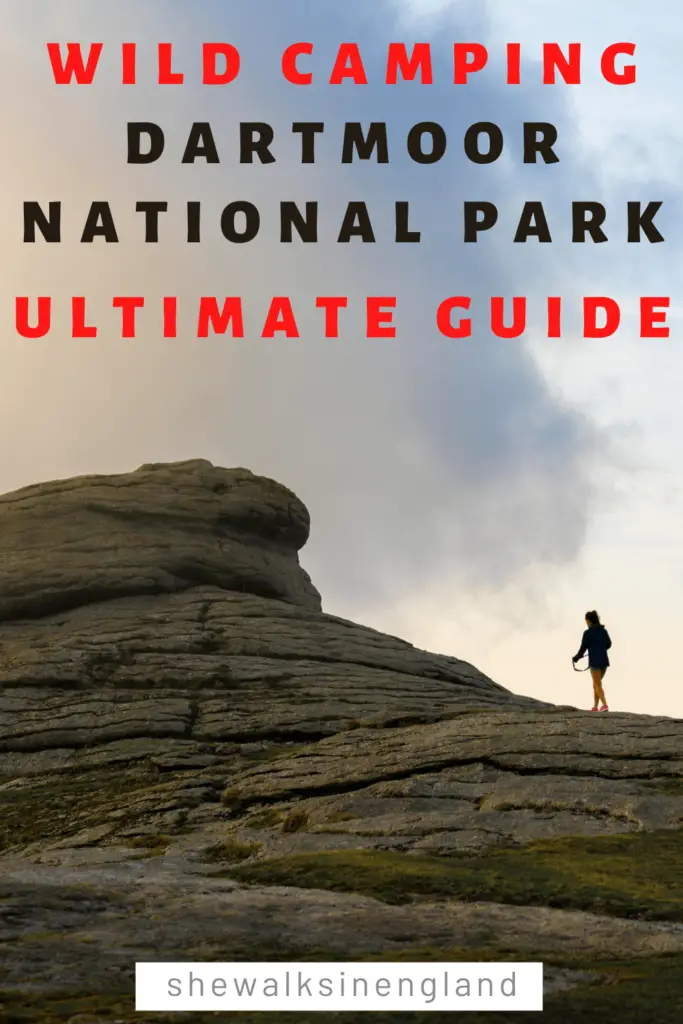 A guide to wild camping in Dartmoor National Park.