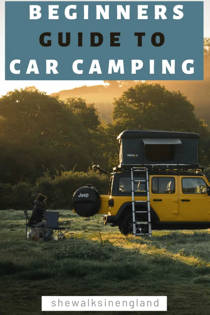 A beginners guide to car camping