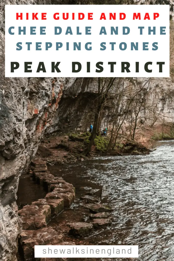 Chee Dale and Stepping stones walk guide, Peak District.