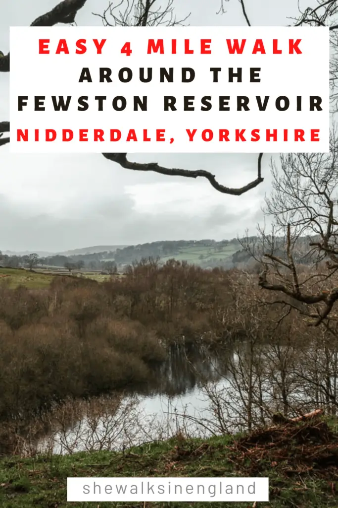 Fewston Reservoir walk guide in Nidderdale, Yorkshire.