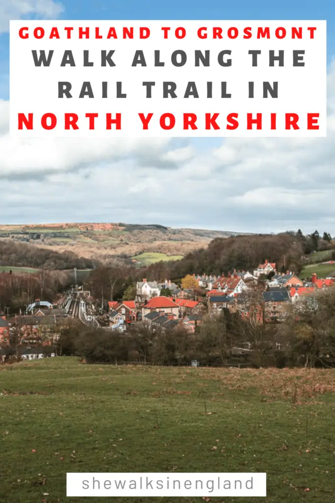 Goathland to Grosmont walk guide, along the rail trail in North Yorkshire.