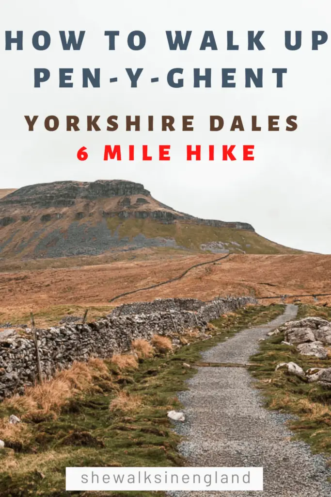 Pen-y-Ghent walk guide in the Yorkshire Dales 