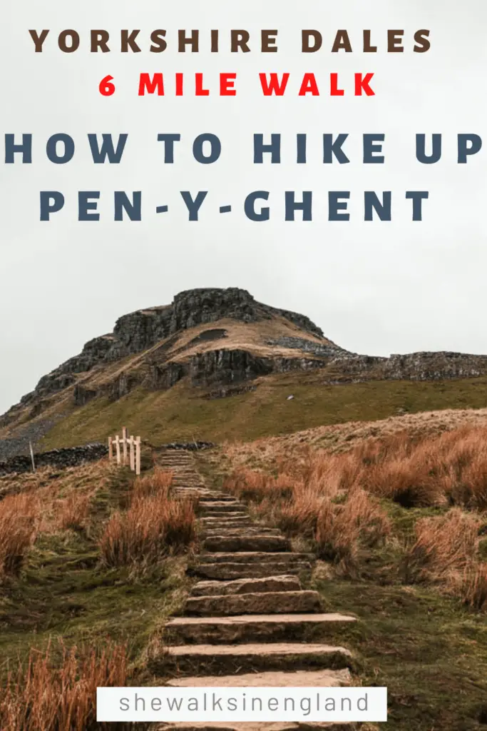 Pen-y-Ghent walk guide in the Yorkshire Dales 