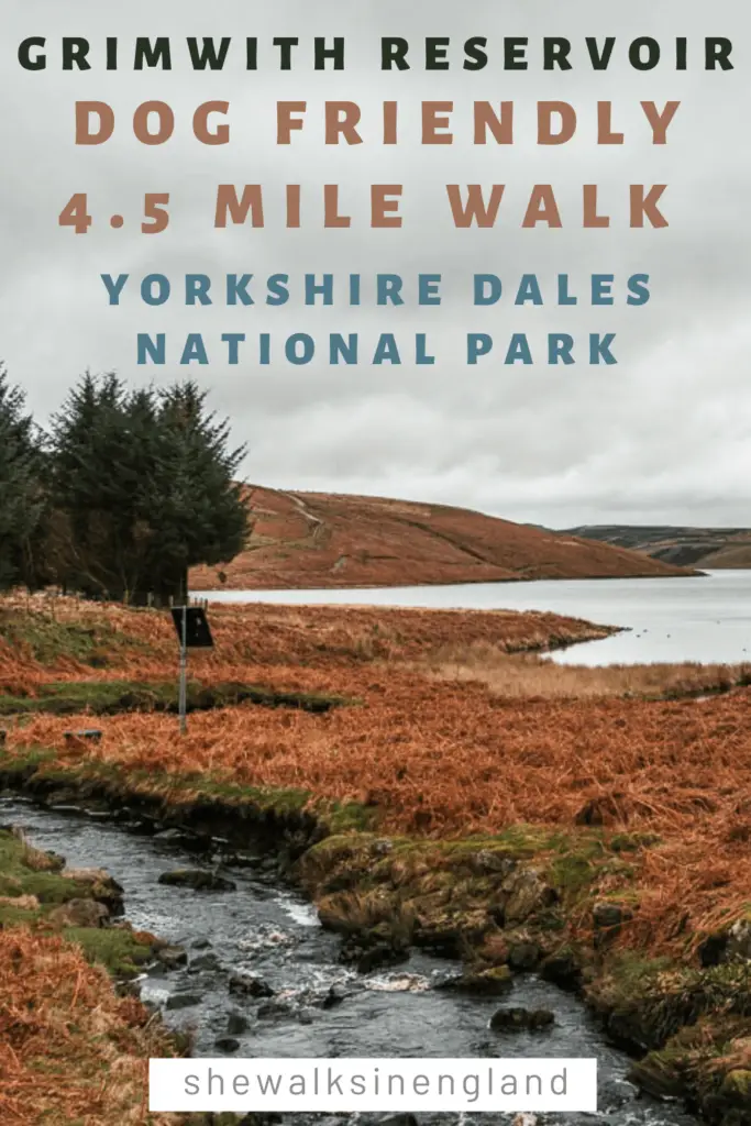 Grimiwith Reservoir walk guide in the Yorkshire Dales National Park.