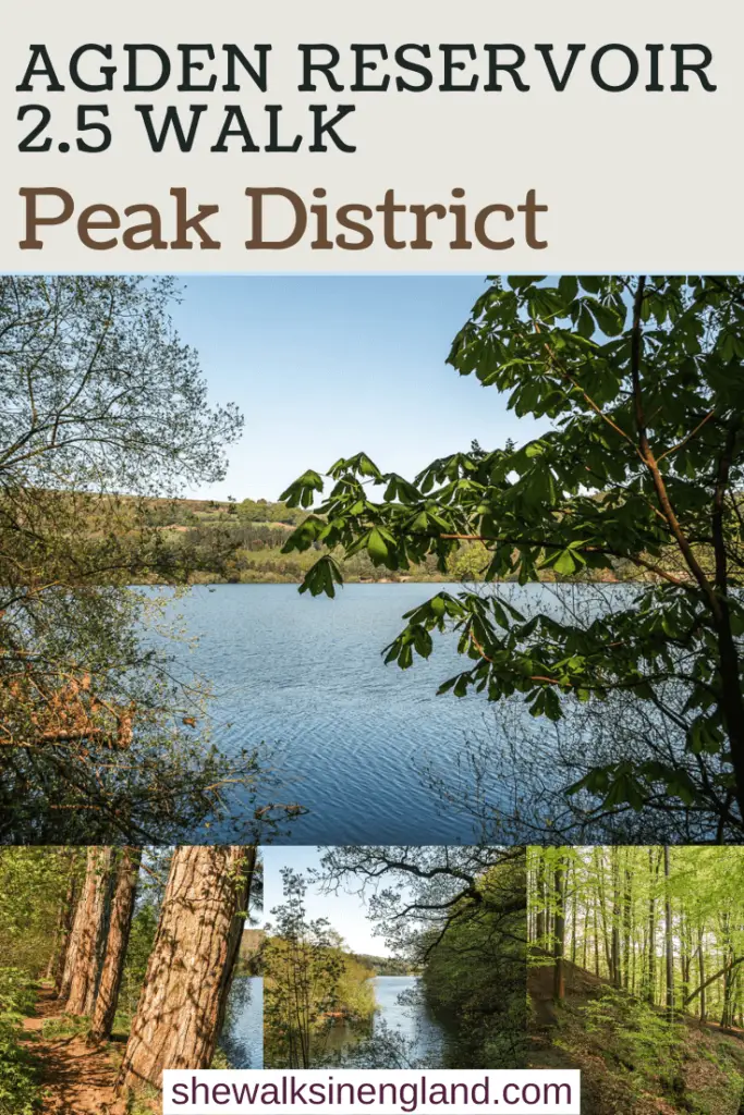 Agden Reservoir walk guide in the Peak District.