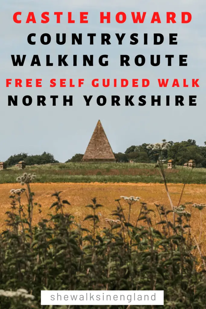 Castle Howard circular walking route guide.