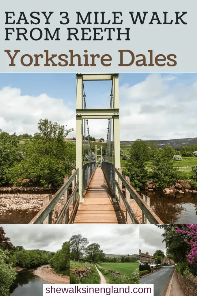 Reeth circular walk guide in the Yorkshire Dales.