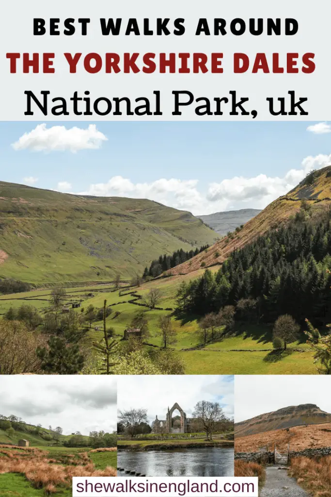 Best walks around the Yorkshire dales national park, UK.