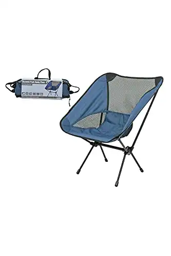 Summit Pack Away Folding Camping Chair Lightweight Durable Comfortable Ideal For Fishing Festivals Travel Beach Hiking With Carry Bag