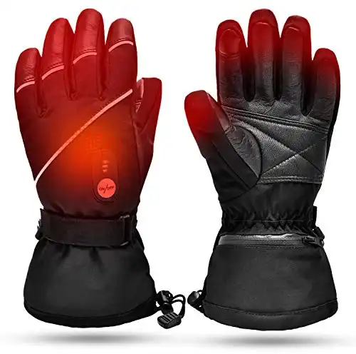Heated Gloves, Electric Rechargeable Battery Heating Gloves