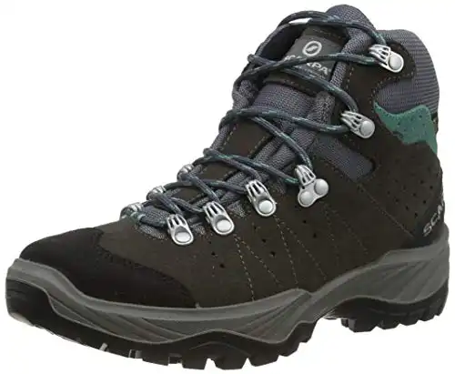 Scarpa Women's Mistral GTX WMN High Rise Hiking Boots, Smoke-Lagoon Gore-tex Energy II, 5 UK
