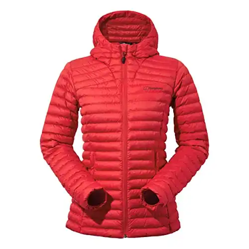 Berghaus Womens Nula Micro Jacket - Red - UK 10 (Small)