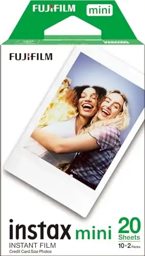 Fujifilm instax mini instant film White Border pack of 20
