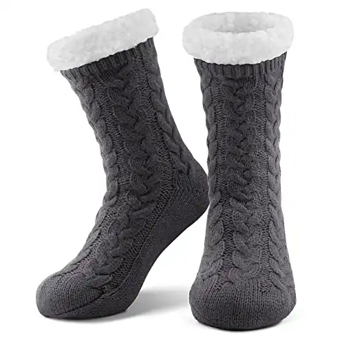 SIHOHAN Super Thick Thermal Fluffy Cosy Slipper Socks