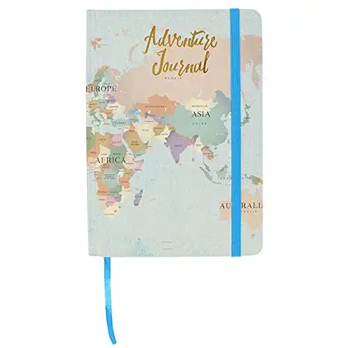 My Travels Adventure Hardback Journal - A5